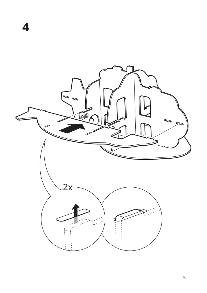 Assembly instructions for IKEA Blavingad submarine playset 11 pieces multicolor | Page 5 - IKEA BLÅVINGAD submarine playset, 11 pieces 905.264.99