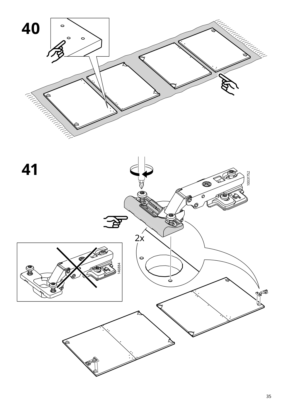 Assembly instructions for IKEA Boastad sideboard black oak veneer | Page 35 - IKEA BOASTAD sideboard 305.070.12