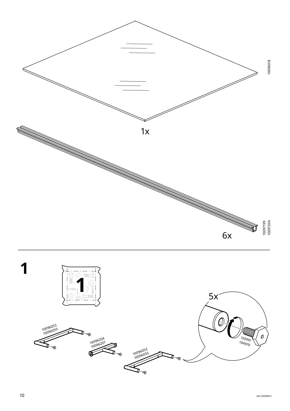 Assembly instructions for IKEA Boastad tv unit black oak veneer | Page 10 - IKEA BOASTAD TV unit 005.070.56