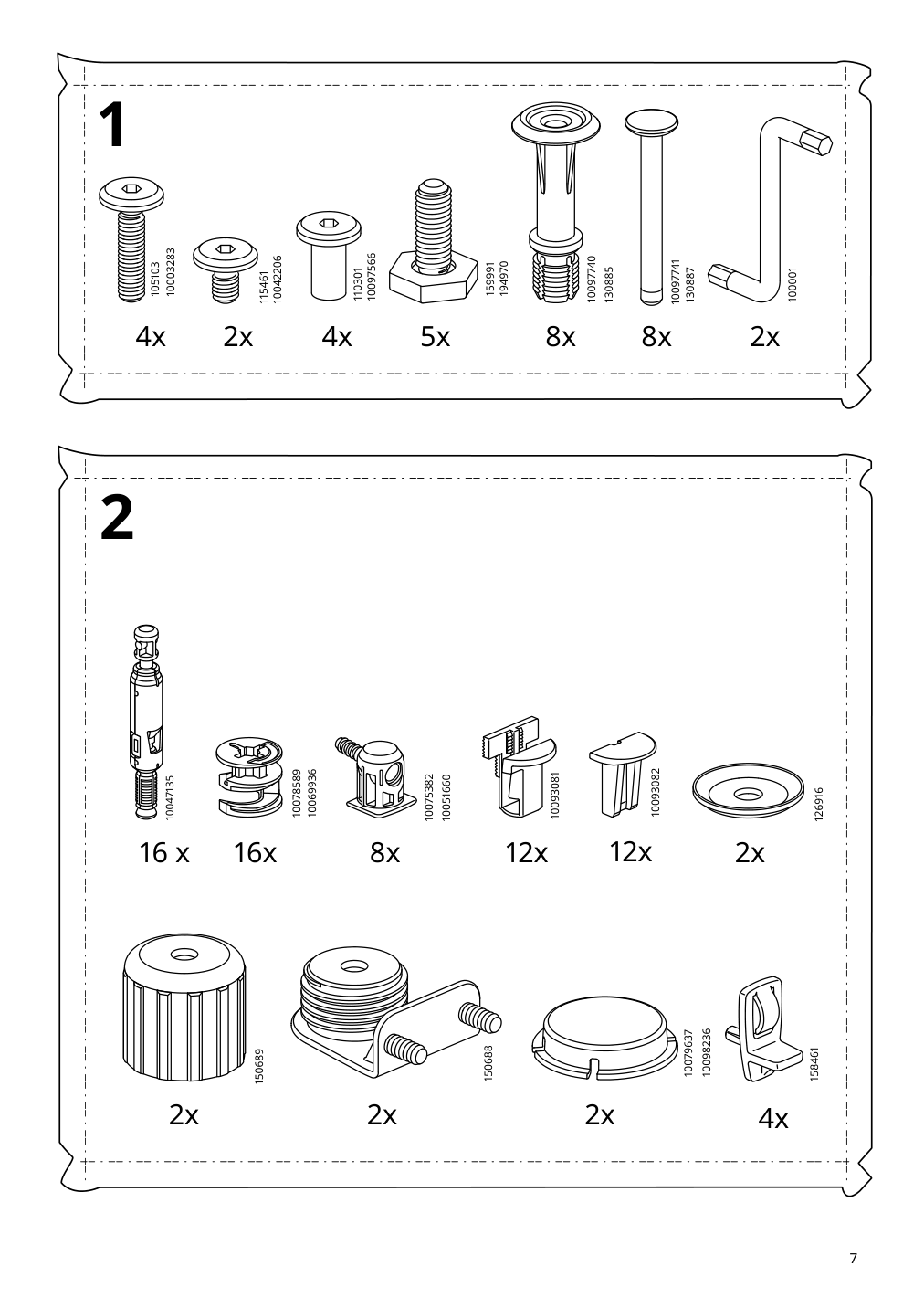 Assembly instructions for IKEA Boastad tv unit black oak veneer | Page 7 - IKEA BOASTAD TV storage combination 195.352.19