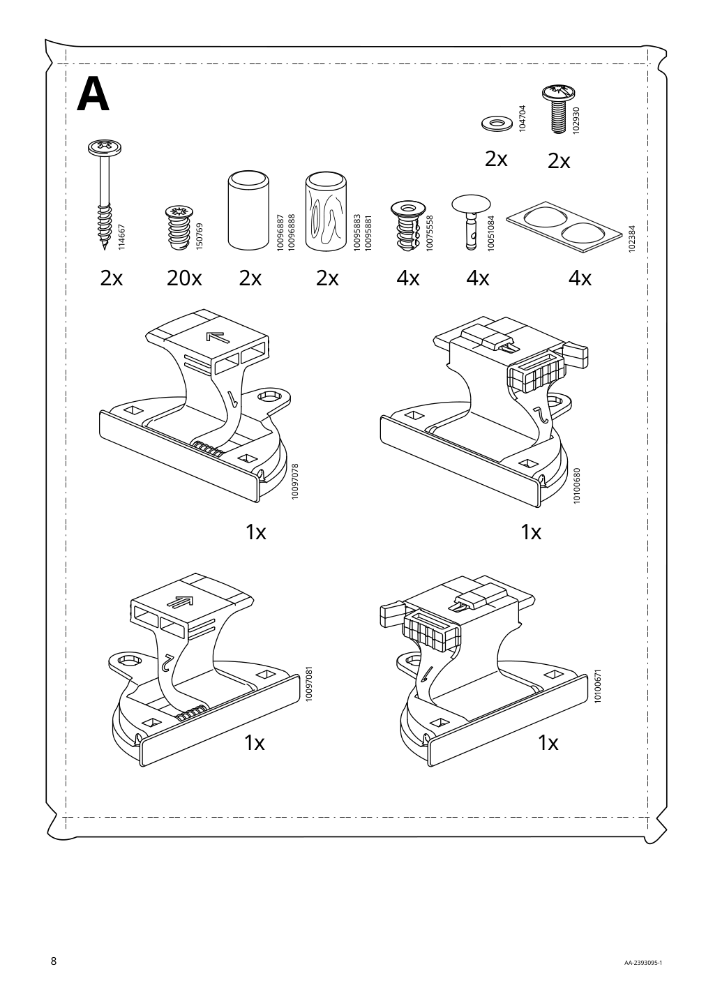 Assembly instructions for IKEA Boastad tv unit black oak veneer | Page 8 - IKEA BOASTAD TV unit 005.070.56