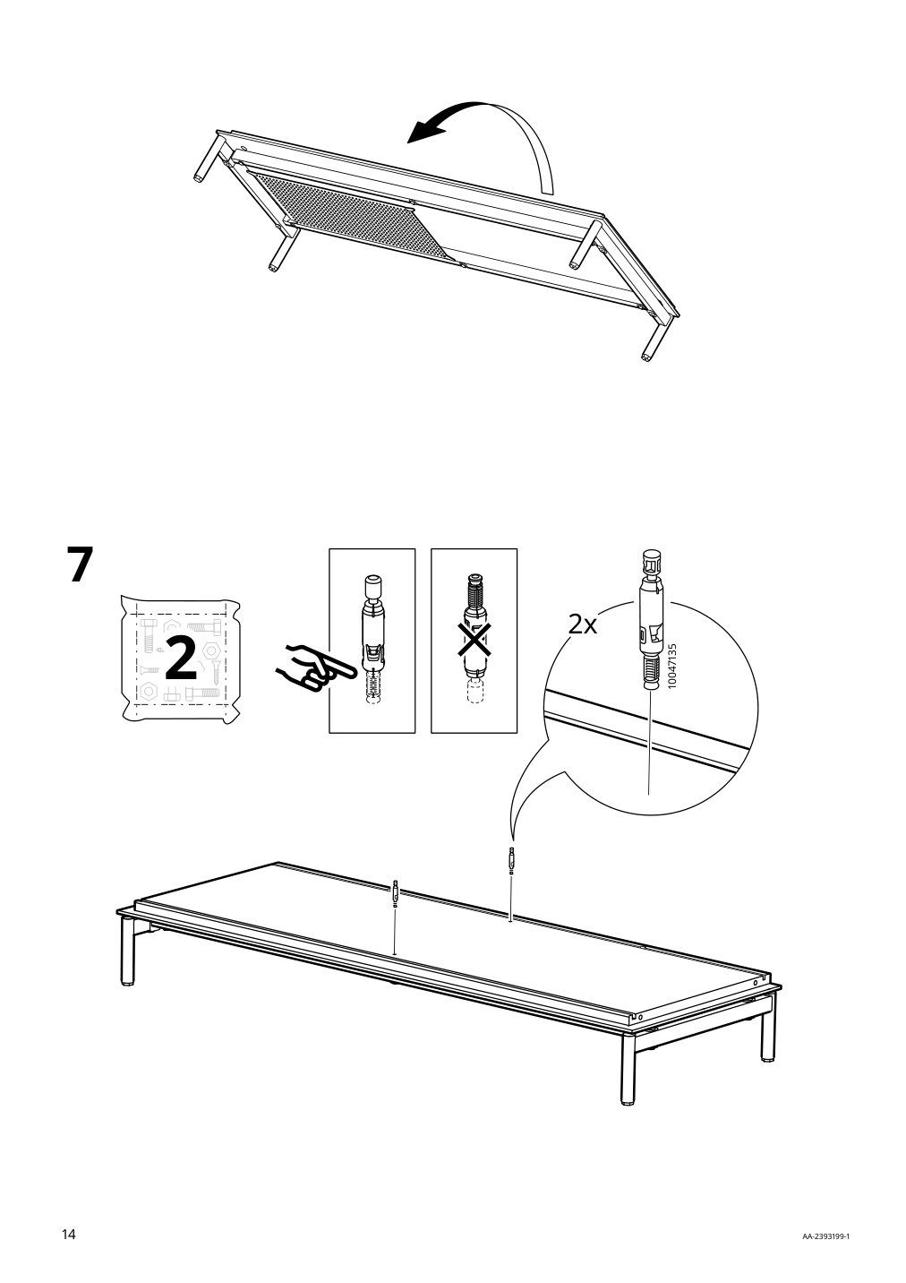 Assembly instructions for IKEA Boastad tv unit black oak veneer | Page 14 - IKEA BOASTAD TV unit 805.070.24