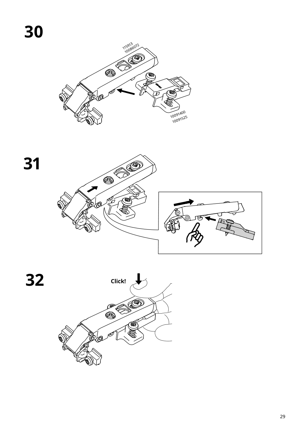 Assembly instructions for IKEA Boastad tv unit black oak veneer | Page 29 - IKEA BOASTAD TV storage combination 595.352.22