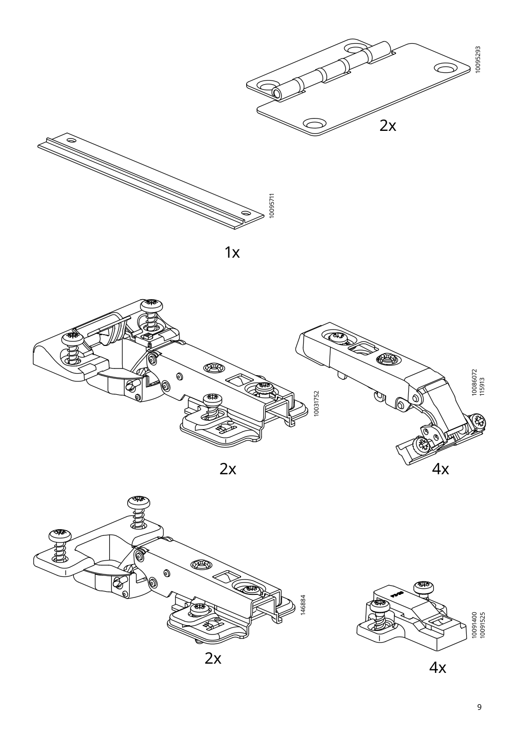 Assembly instructions for IKEA Boastad tv unit black oak veneer | Page 9 - IKEA BOASTAD TV unit 805.070.24