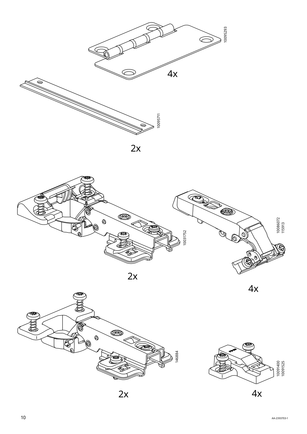 Assembly instructions for IKEA Boastad wall shelf black oak veneer | Page 10 - IKEA BOASTAD TV storage combination 195.352.19