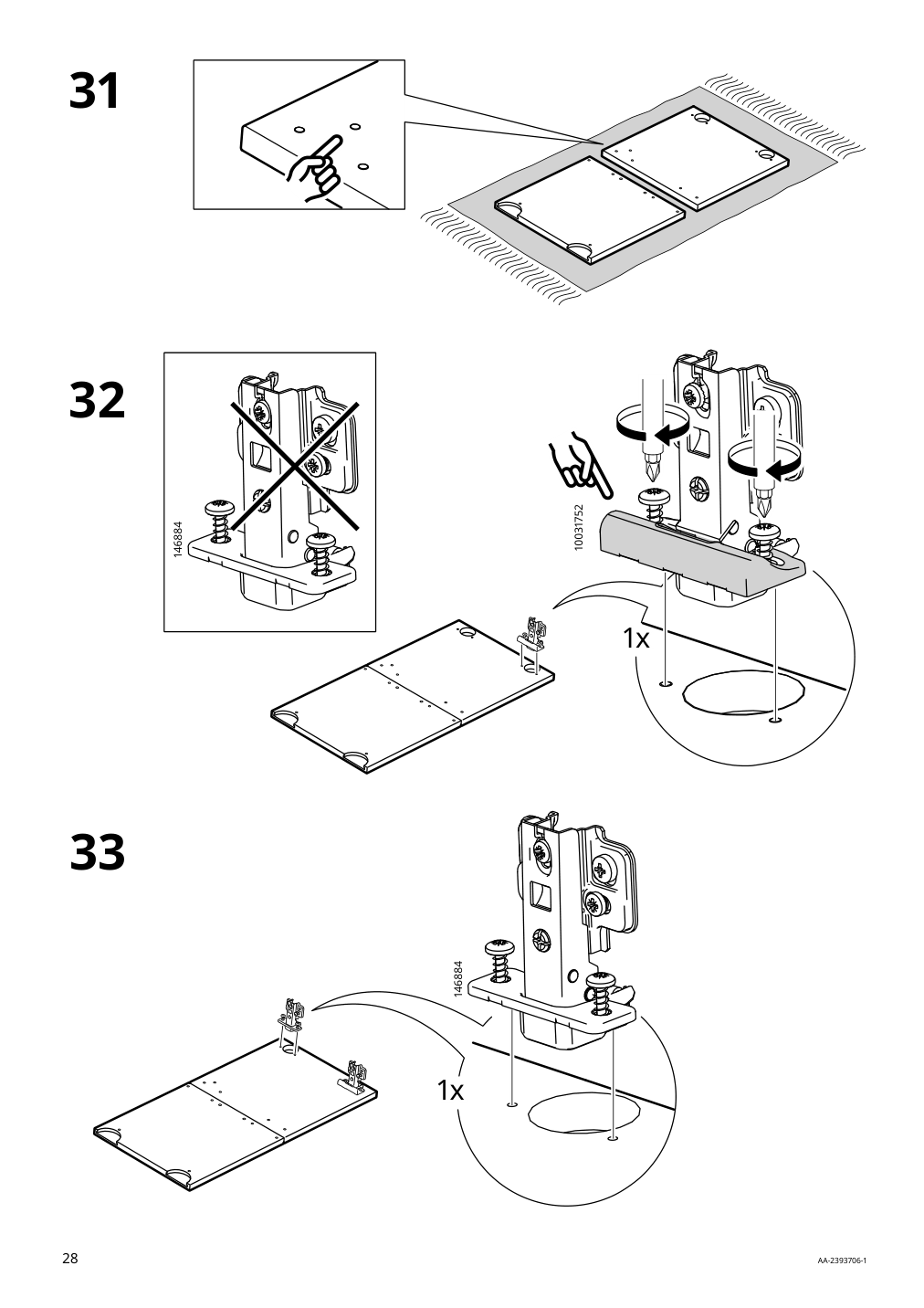 Assembly instructions for IKEA Boastad wall shelf black oak veneer | Page 28 - IKEA BOASTAD TV storage combination 595.352.22