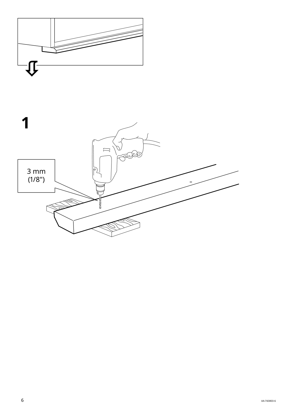 Assembly instructions for IKEA Bodbyn contoured deco strip gray | Page 6 - IKEA BODBYN contoured deco strip 602.210.65