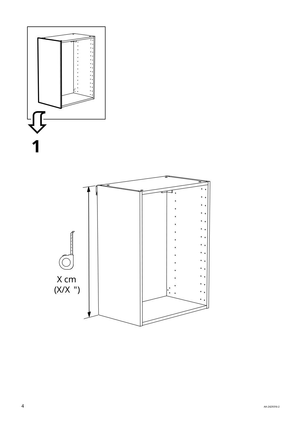 Assembly instructions for IKEA Bodbyn cover panel gray | Page 4 - IKEA BODBYN cover panel 402.660.26