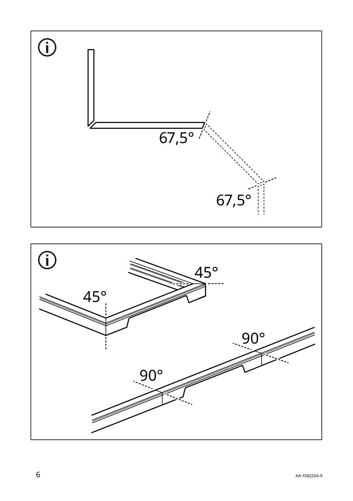 Assembly instructions for IKEA Bodbyn decorative toekick for dishwasher gray | Page 6 - IKEA BODBYN decorative toekick for dishwasher 402.930.82