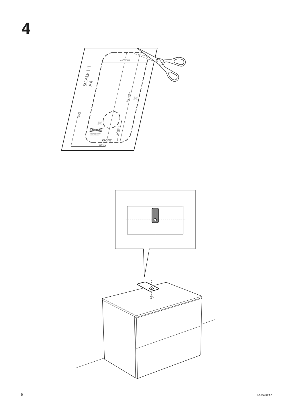 Assembly instructions for IKEA Bodviken countertop sink white | Page 8 - IKEA BODVIKEN countertop sink 903.520.69