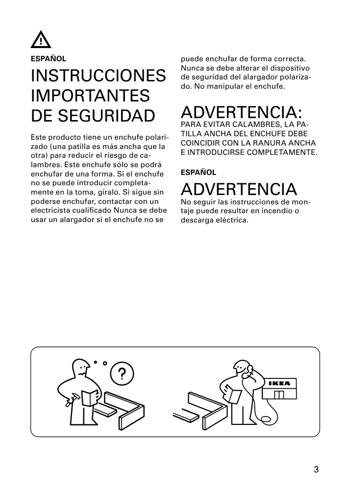 Assembly instructions for IKEA Boeja table lamp bamboo handmade | Page 3 - IKEA BÖJA table lamp 601.522.79