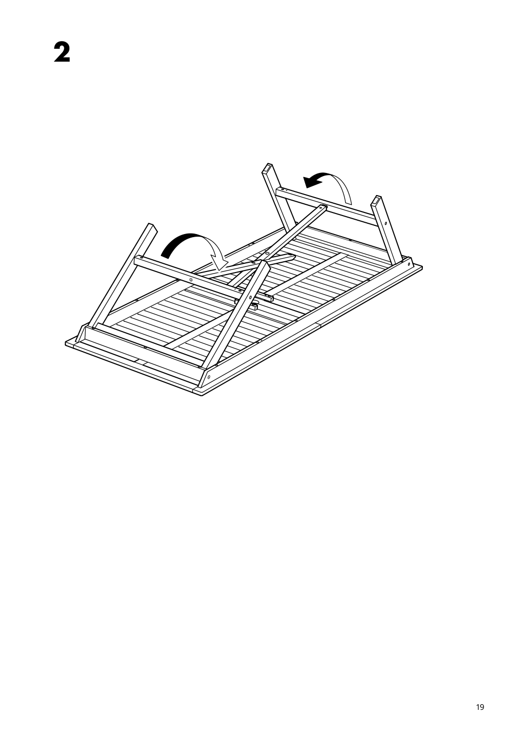 Assembly instructions for IKEA Bondholmen table outdoor gray | Page 19 - IKEA BONDHOLMEN table+6 armchairs, outdoor 193.285.59