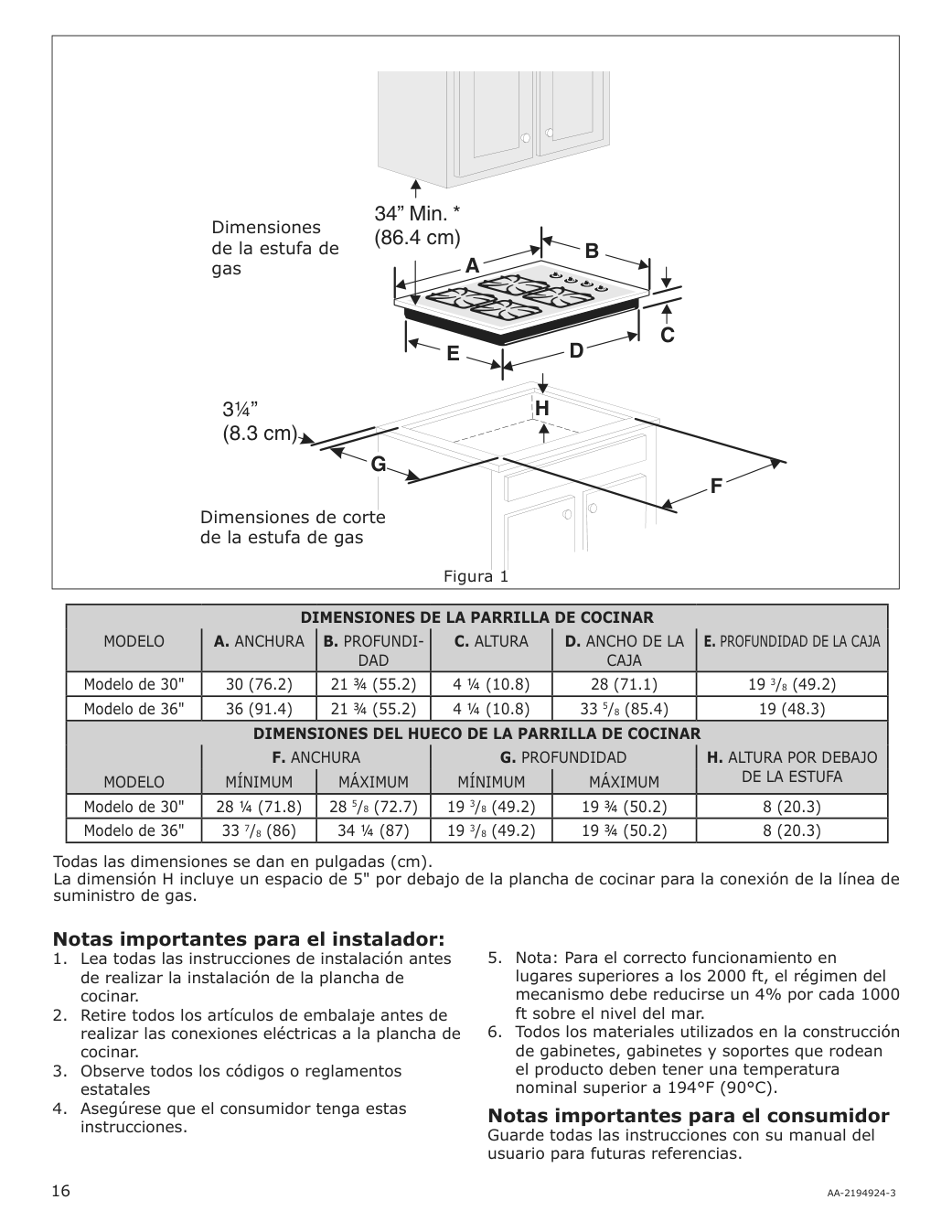 Assembly instructions for IKEA Avbraenning gas cooktop stainless steel | Page 16 - IKEA AVBRÄNNING gas cooktop 504.621.35