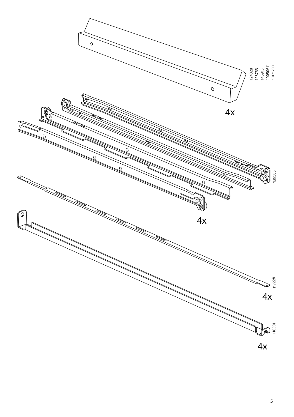 Assembly instructions for IKEA Brimnes bed frame with storage gray | Page 5 - IKEA BRIMNES bed frame with storage & headboard 793.248.60