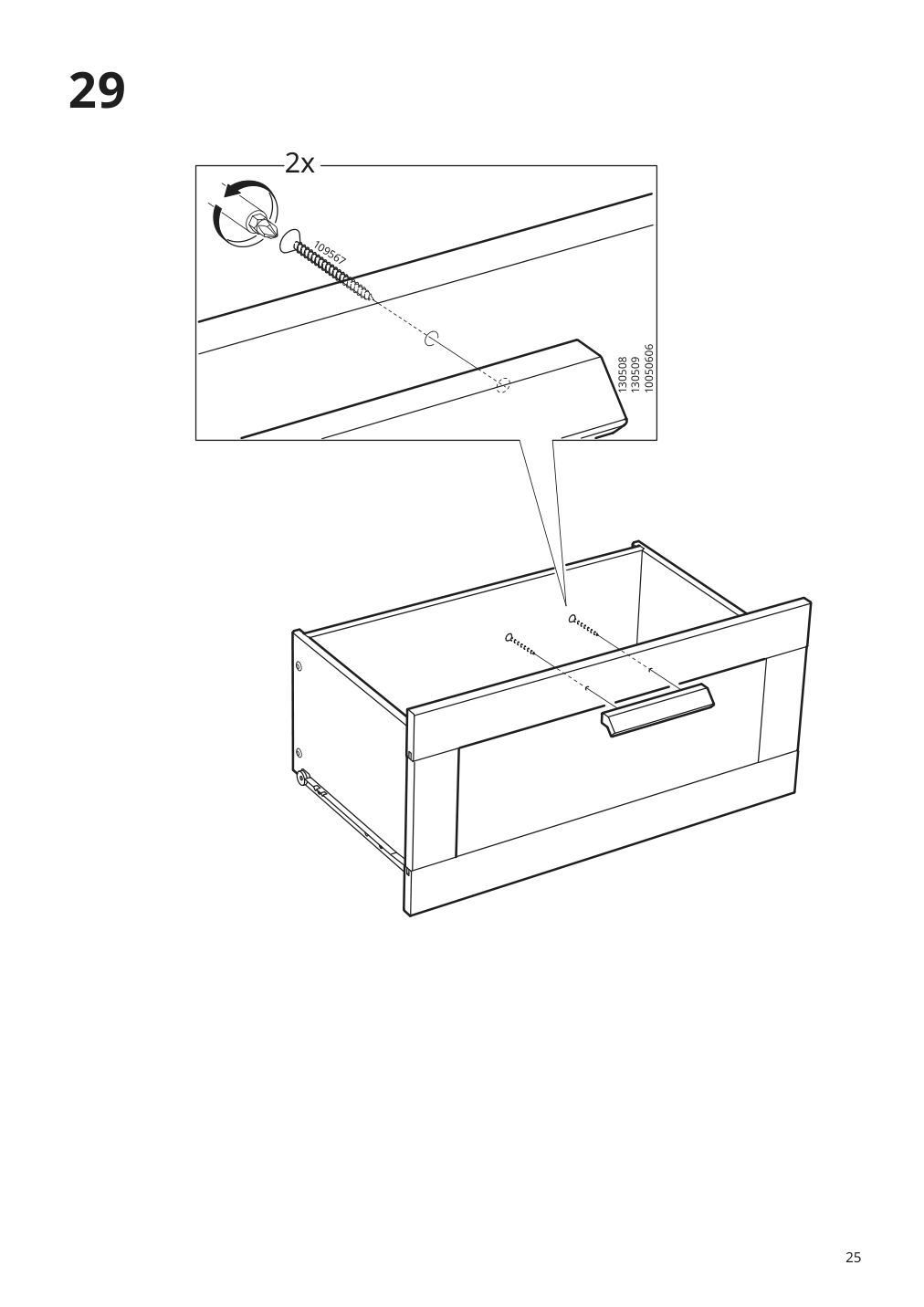 Assembly instructions for IKEA Brimnes bookcase white | Page 25 - IKEA BRIMNES TV storage combination 895.727.41