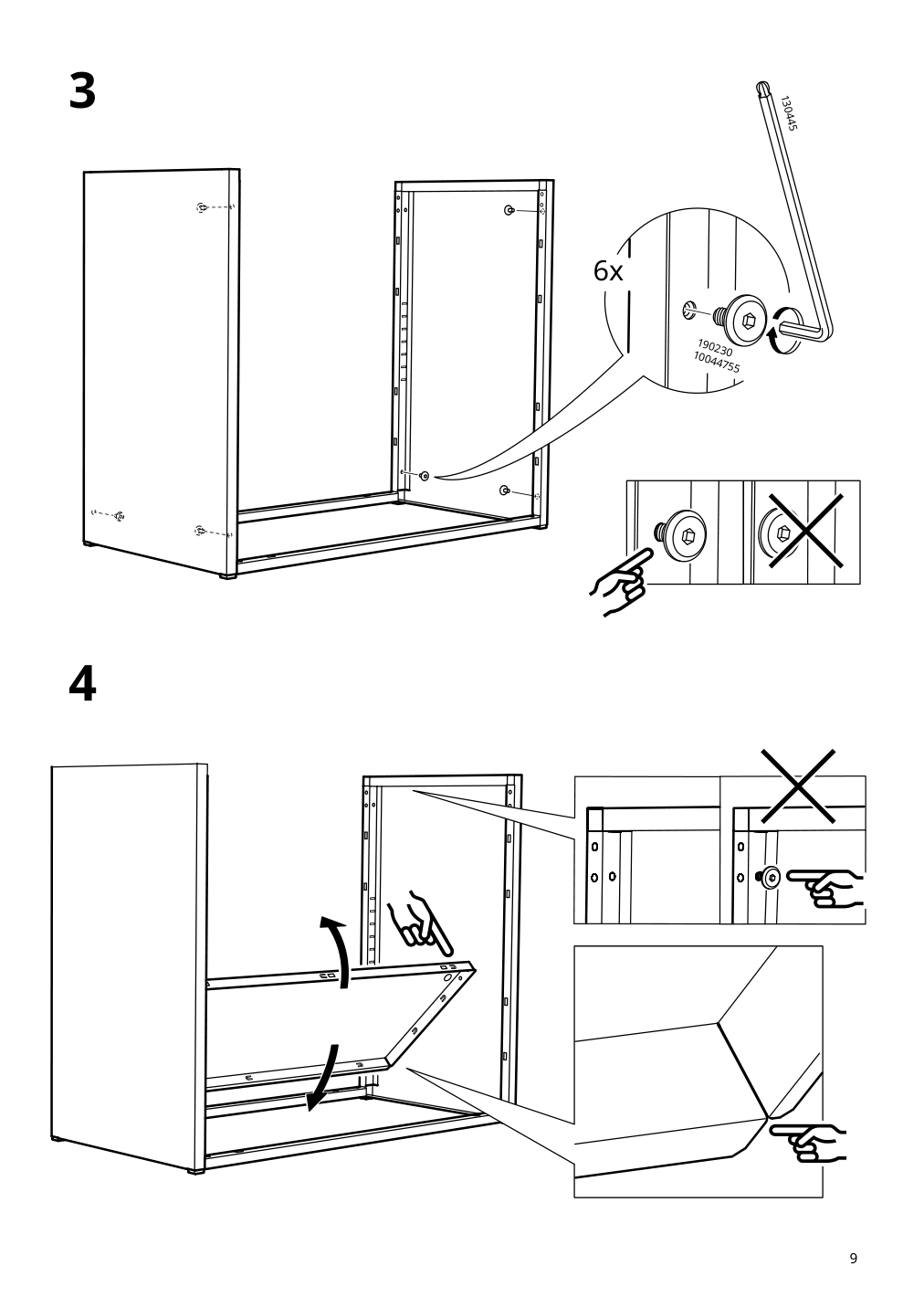 Assembly instructions for IKEA Bror cabinet with 2 doors gray green | Page 9 - IKEA BROR cabinet with 2 doors 505.473.90