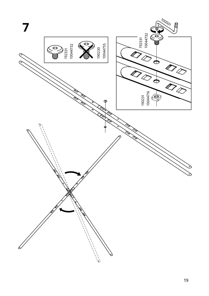 Assembly instructions for IKEA Bror post black | Page 19 - IKEA BROR shelving unit with drawers/shelves 794.369.09