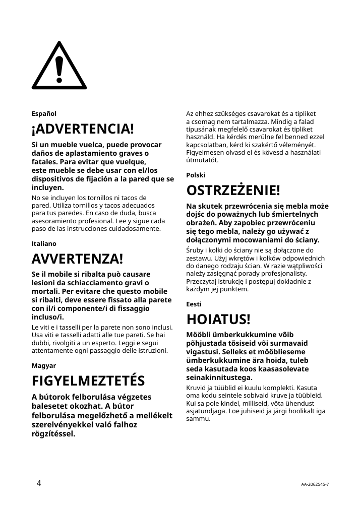 Assembly instructions for IKEA Bror post black | Page 4 - IKEA BROR shelving unit with drawers/shelves 794.369.09