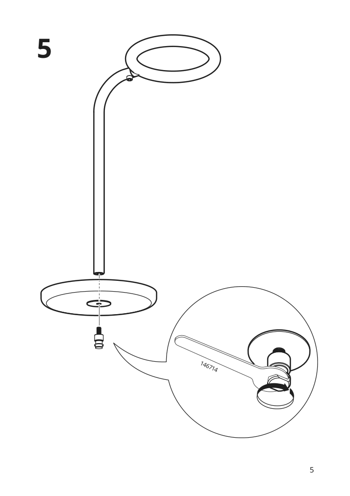 Assembly instructions for IKEA Chilistran plant stand with wheels white | Page 5 - IKEA CHILISTRÅN plant stand with wheels 004.922.48