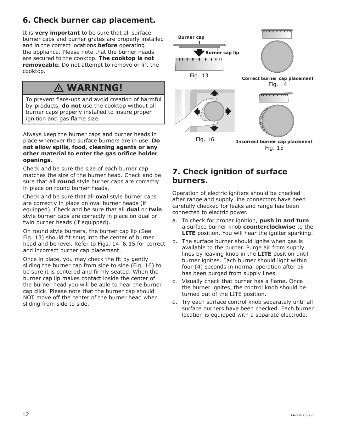 Assembly instructions for IKEA Cirkulera range with gas cooktop stainless steel | Page 12 - IKEA CIRKULERA range with gas cooktop 905.152.93