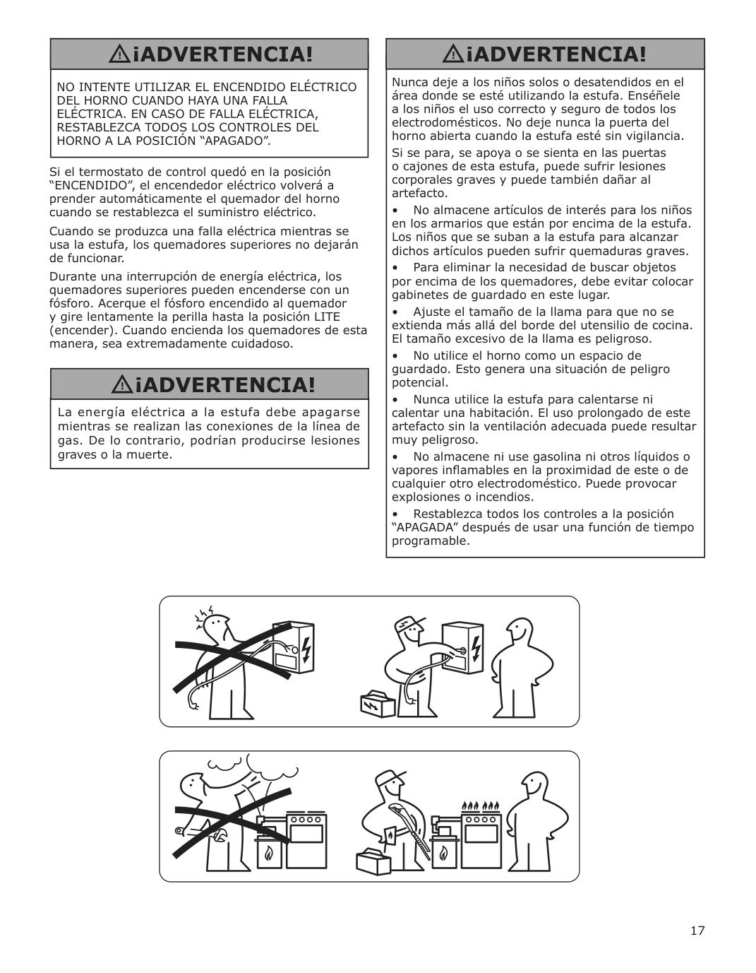 Assembly instructions for IKEA Cirkulera range with gas cooktop stainless steel | Page 17 - IKEA CIRKULERA range with gas cooktop 905.152.93