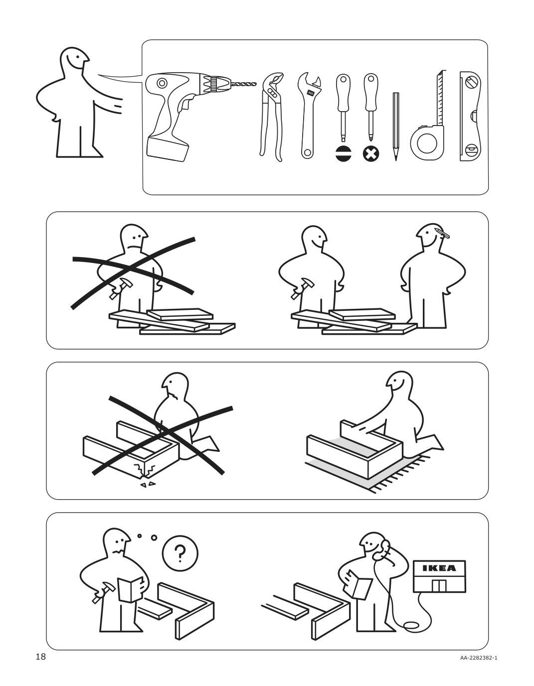 Assembly instructions for IKEA Cirkulera range with gas cooktop stainless steel | Page 18 - IKEA CIRKULERA range with gas cooktop 905.152.93