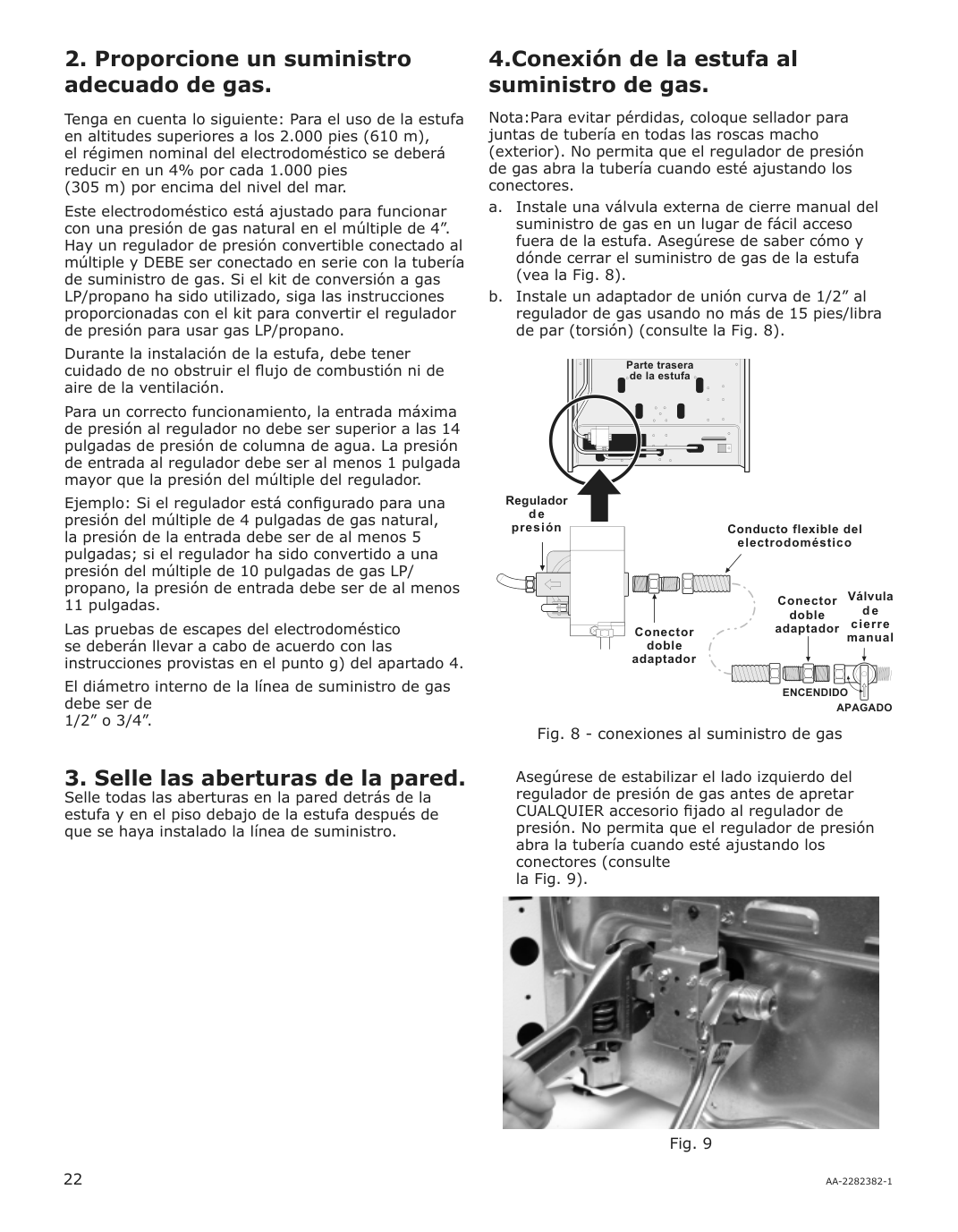 Assembly instructions for IKEA Cirkulera range with gas cooktop stainless steel | Page 22 - IKEA CIRKULERA range with gas cooktop 905.152.93