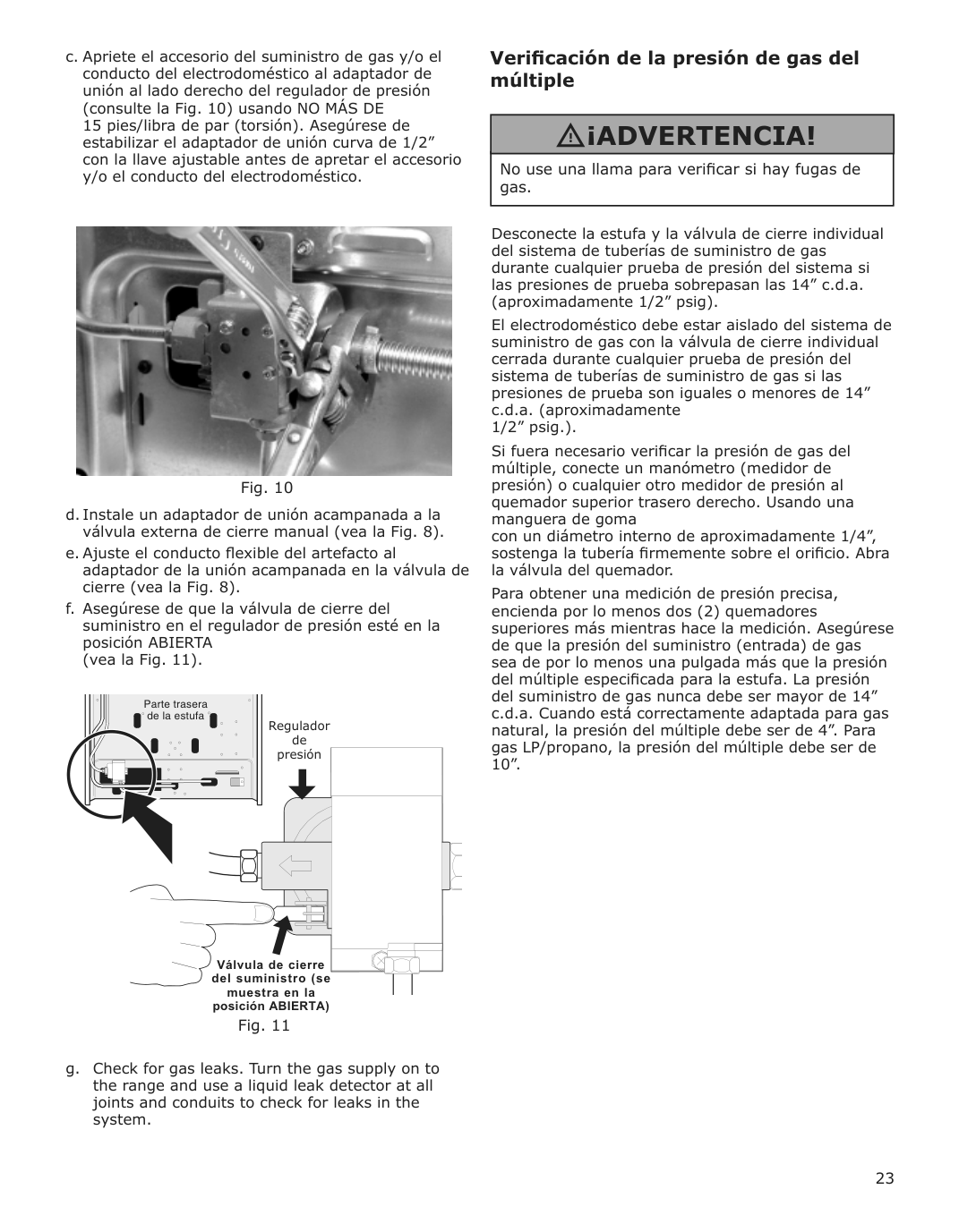 Assembly instructions for IKEA Cirkulera range with gas cooktop stainless steel | Page 23 - IKEA CIRKULERA range with gas cooktop 905.152.93