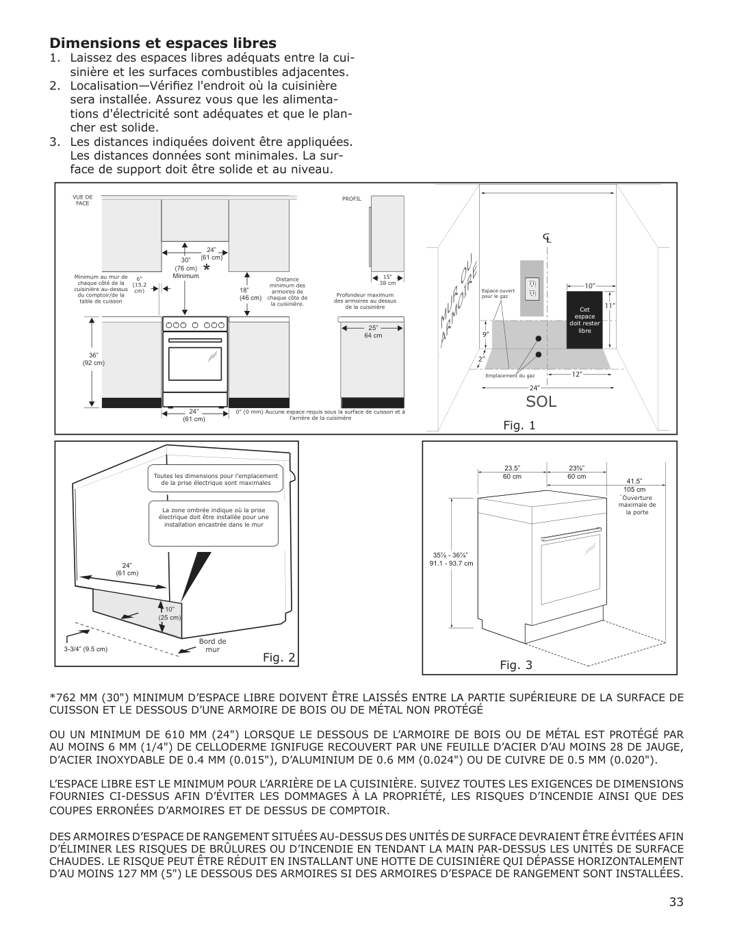 Assembly instructions for IKEA Cirkulera range with gas cooktop stainless steel | Page 33 - IKEA CIRKULERA range with gas cooktop 905.152.93