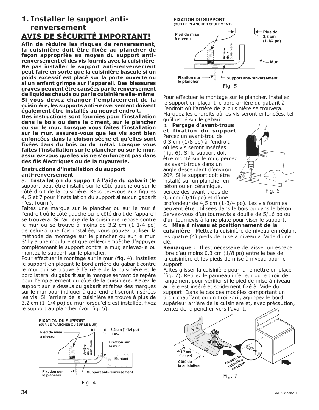 Assembly instructions for IKEA Cirkulera range with gas cooktop stainless steel | Page 34 - IKEA CIRKULERA range with gas cooktop 905.152.93