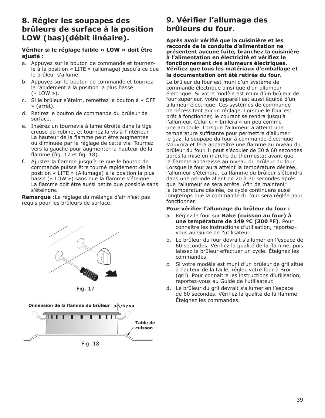 Assembly instructions for IKEA Cirkulera range with gas cooktop stainless steel | Page 39 - IKEA CIRKULERA range with gas cooktop 905.152.93