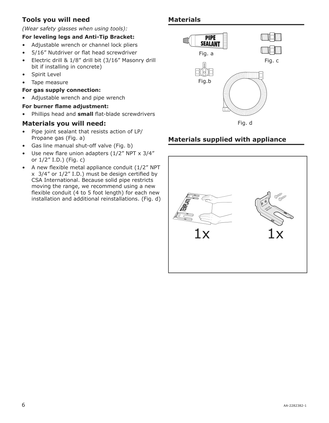 Assembly instructions for IKEA Cirkulera range with gas cooktop stainless steel | Page 6 - IKEA CIRKULERA range with gas cooktop 905.152.93