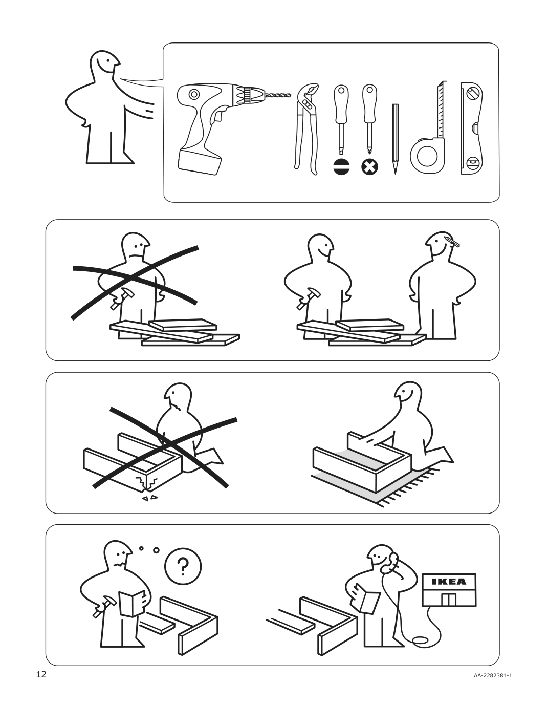 Assembly instructions for IKEA Cirkulera range with glass ceramic cooktop stainless steel | Page 12 - IKEA CIRKULERA range with glass ceramic cooktop 105.152.92