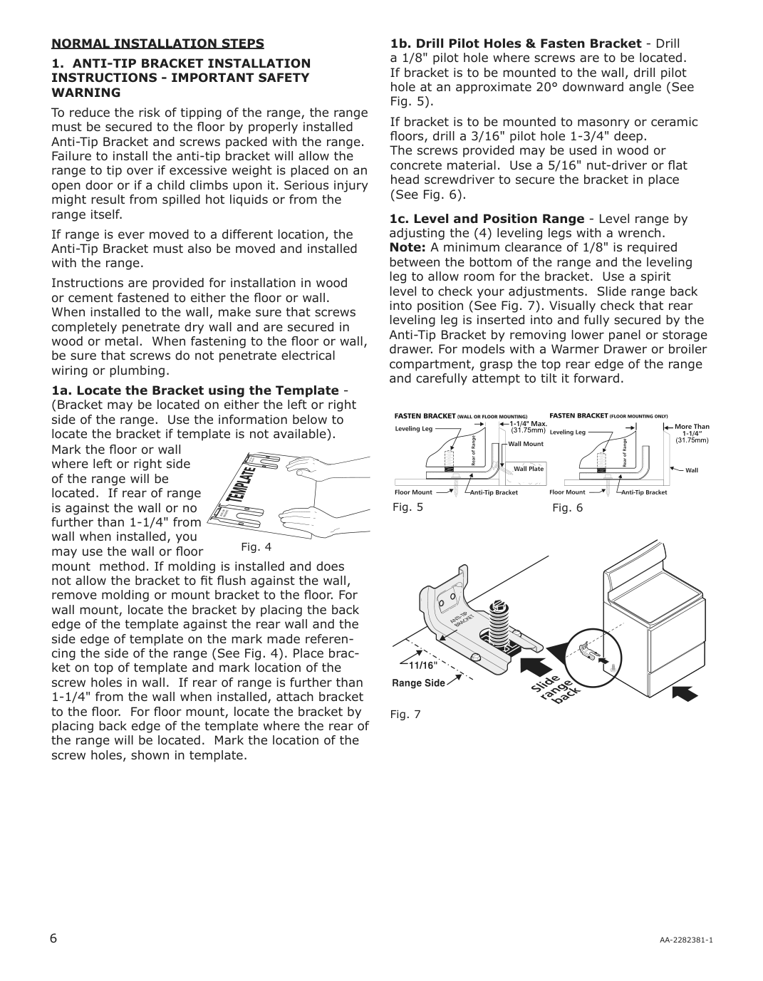 Assembly instructions for IKEA Cirkulera range with glass ceramic cooktop stainless steel | Page 6 - IKEA CIRKULERA range with glass ceramic cooktop 105.152.92