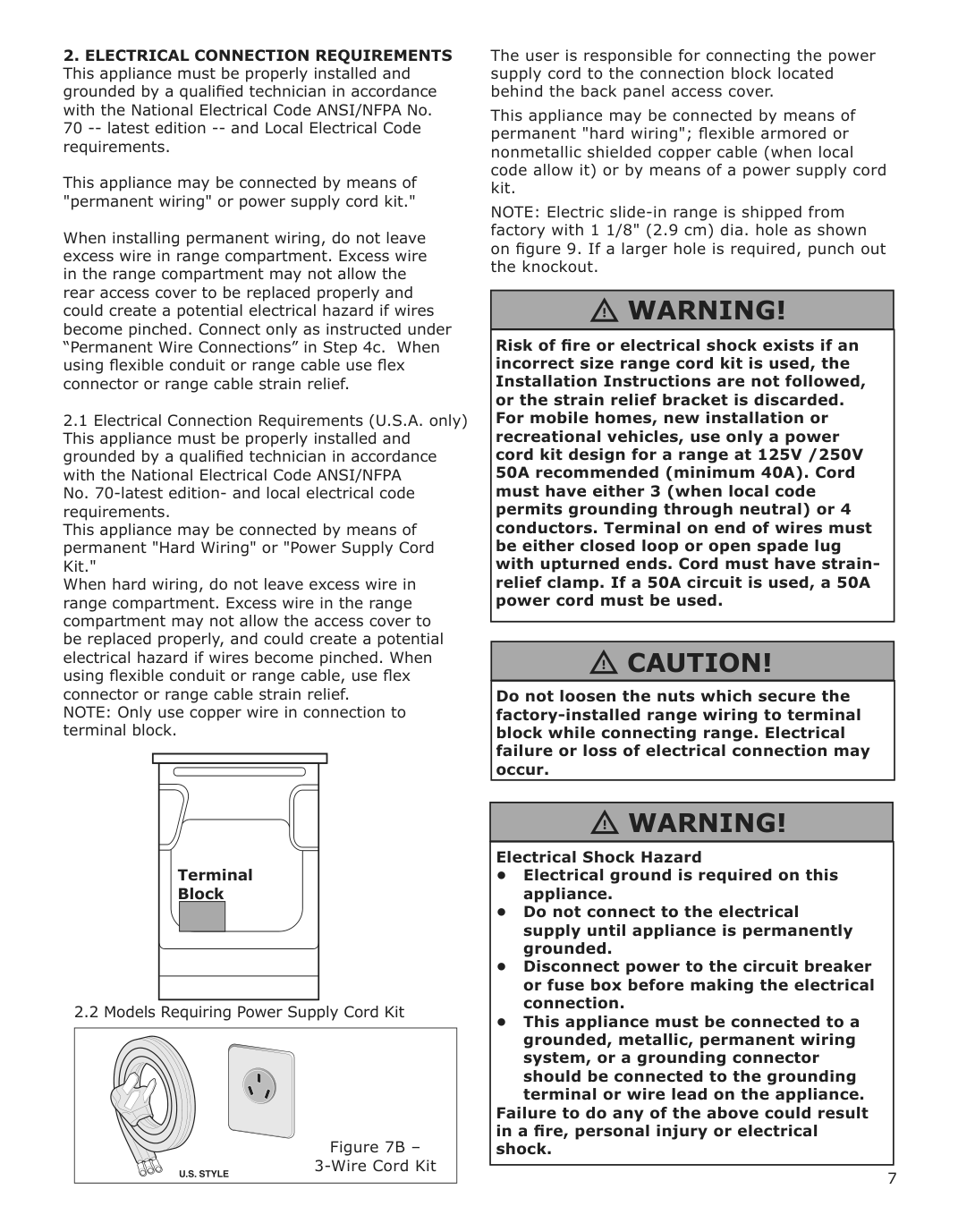 Assembly instructions for IKEA Cirkulera range with glass ceramic cooktop stainless steel | Page 7 - IKEA CIRKULERA range with glass ceramic cooktop 105.152.92