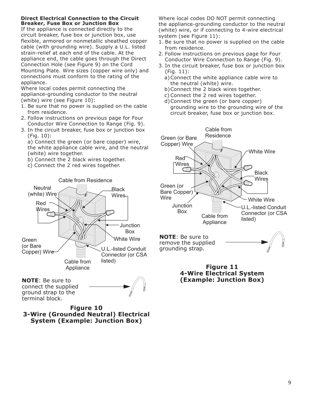 Assembly instructions for IKEA Cirkulera range with glass ceramic cooktop stainless steel | Page 9 - IKEA CIRKULERA range with glass ceramic cooktop 105.152.92