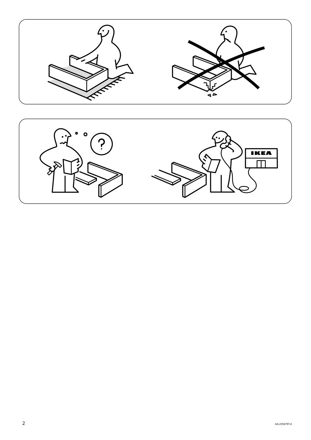 Assembly instructions for IKEA Dagnar childs desk chair turquoise | Page 2 - IKEA DAGNAR child's desk chair 905.586.21