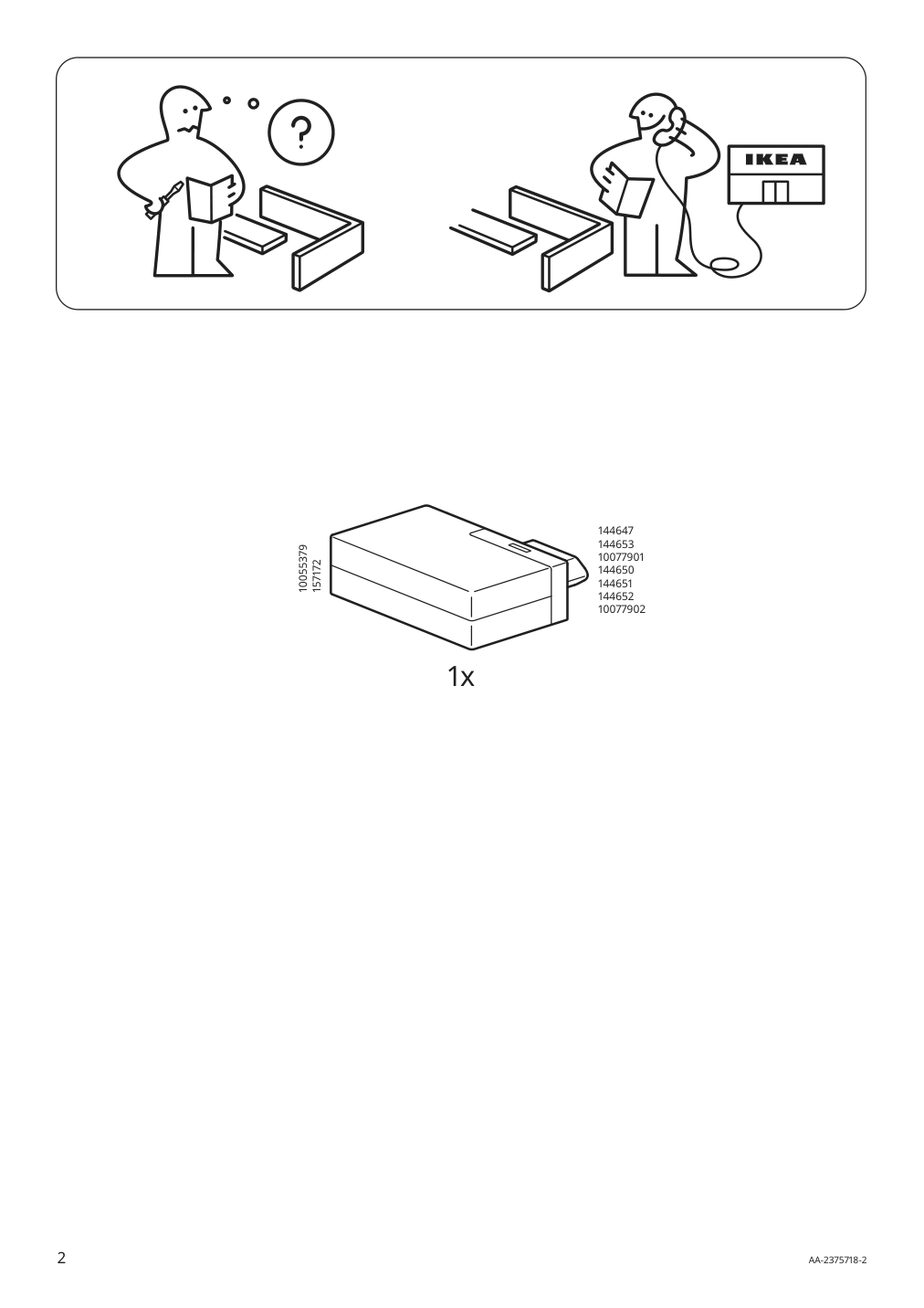 Assembly instructions for IKEA Dajlien air purifier light green | Page 2 - IKEA DAJLIEN air purifier 105.610.57