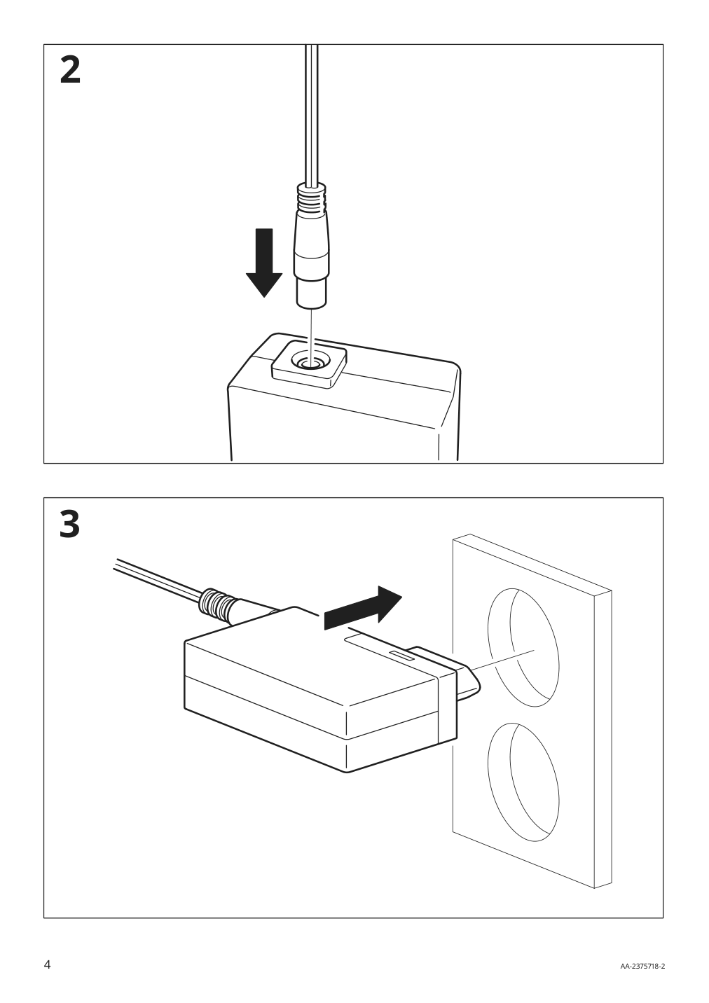 Assembly instructions for IKEA Dajlien air purifier light green | Page 4 - IKEA DAJLIEN air purifier 105.610.57