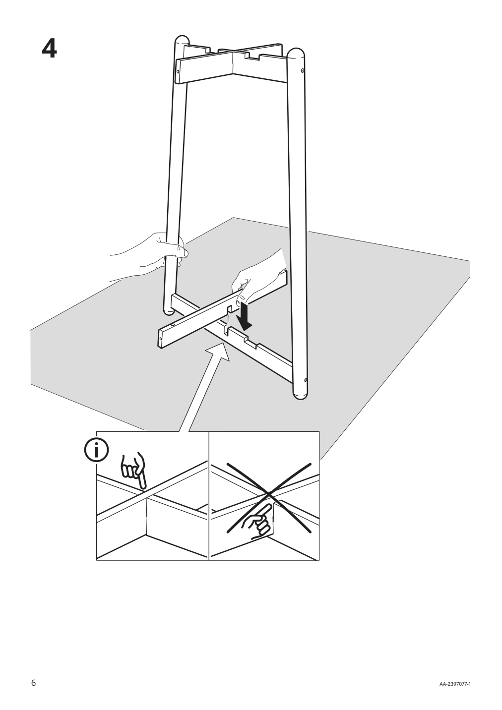 Assembly instructions for IKEA Daksjus plant stand bamboo | Page 6 - IKEA DAKSJUS plant stand 705.670.18