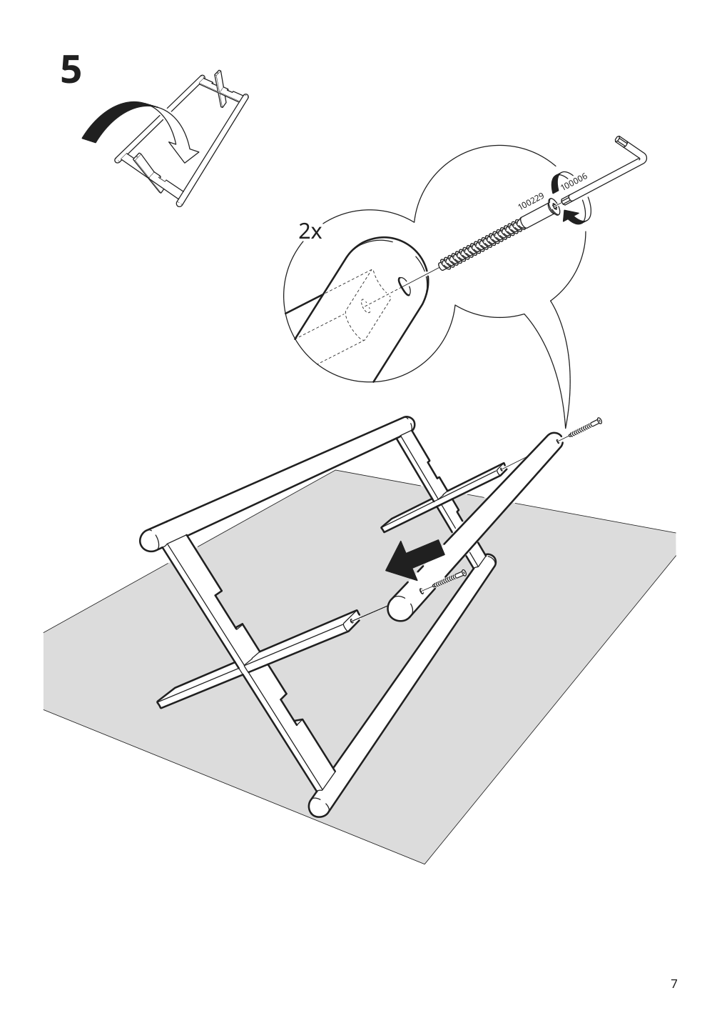 Assembly instructions for IKEA Daksjus plant stand bamboo | Page 7 - IKEA DAKSJUS plant stand 705.670.18