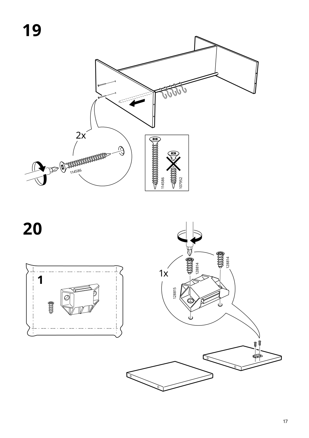 Assembly instructions for IKEA Duktig play kitchen red | Page 17 - IKEA DUKTIG play kitchen 805.577.40