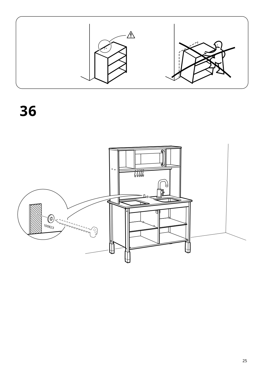 Assembly instructions for IKEA Duktig play kitchen red | Page 25 - IKEA DUKTIG play kitchen 805.577.40