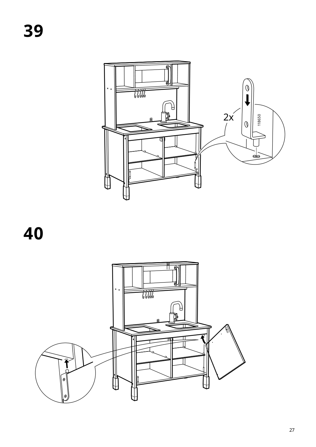 Assembly instructions for IKEA Duktig play kitchen red | Page 27 - IKEA DUKTIG play kitchen 805.577.40