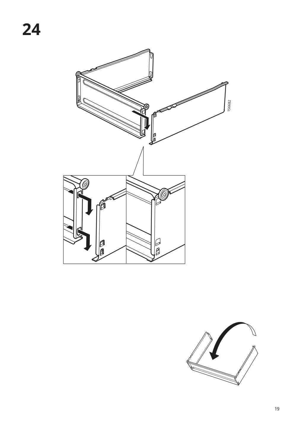 Assembly instructions for IKEA Dundra activity table with storage white gray | Page 19 - IKEA DUNDRA activity table with storage 304.724.99