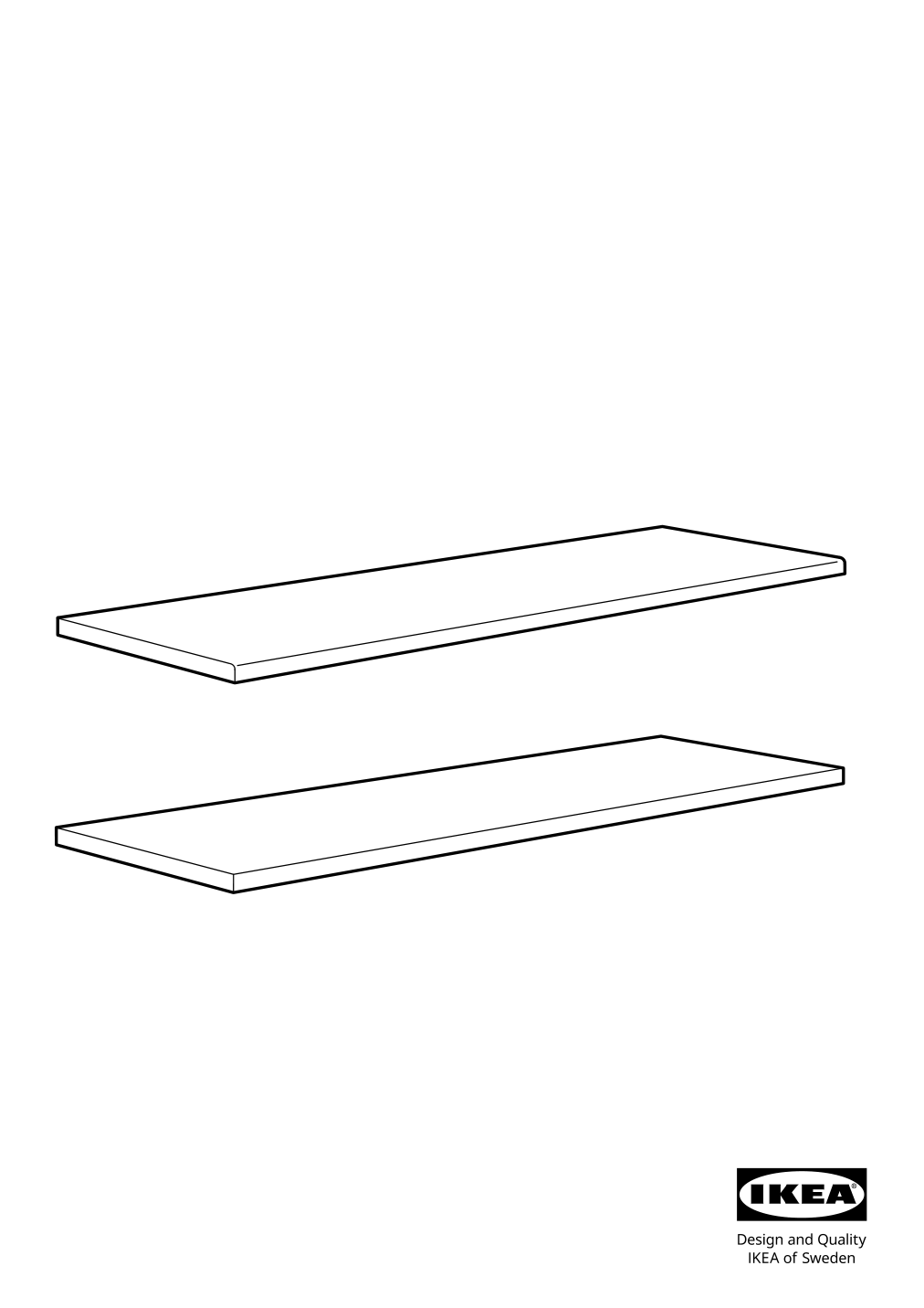 Assembly instructions for IKEA Lilltraesk countertop white laminate | Page 1 - IKEA ENHET storage combination 294.442.90