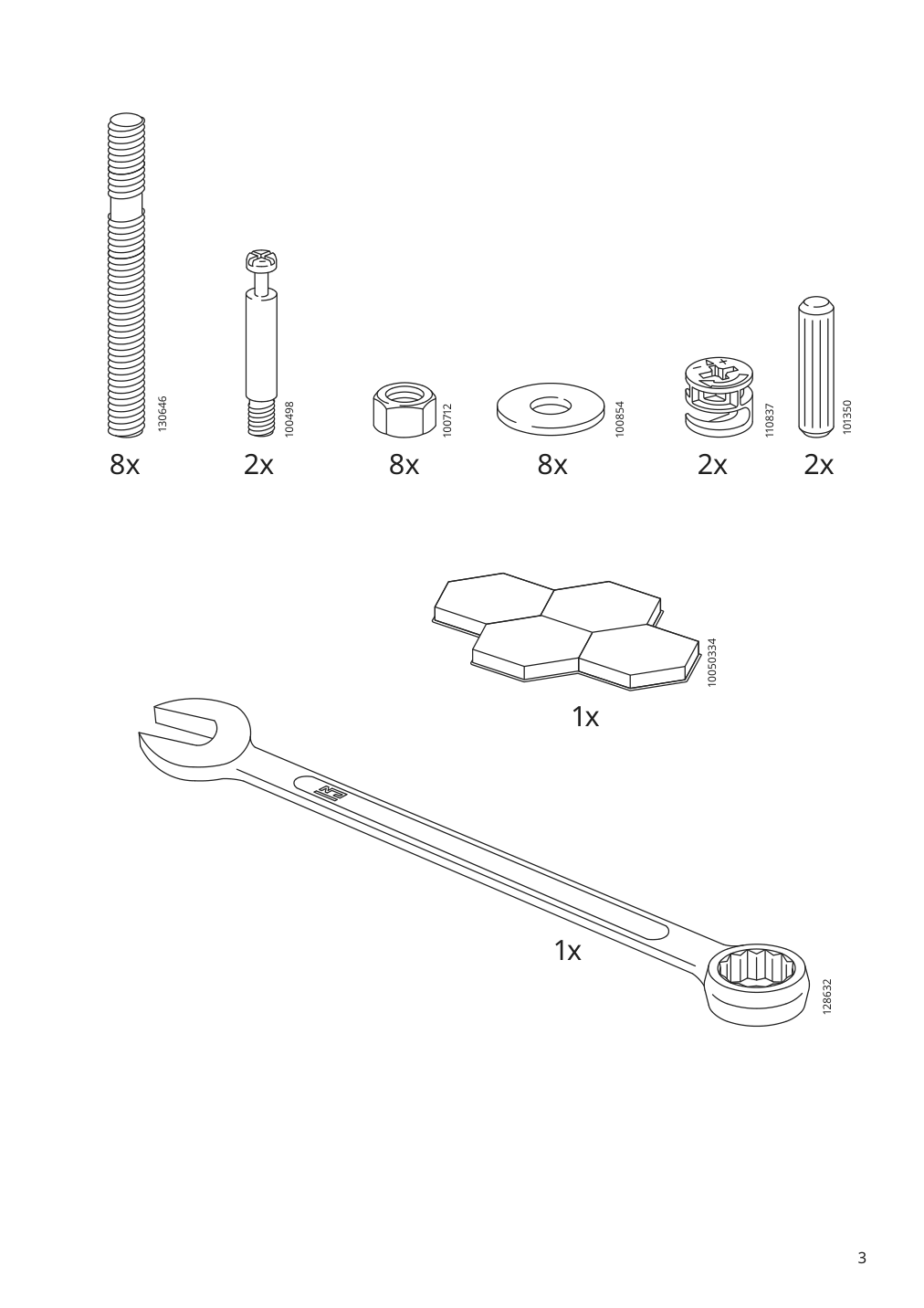 Assembly instructions for IKEA Ekenaeset armchair kilanda light beige | Page 3 - IKEA EKENÄSET armchair 305.334.93