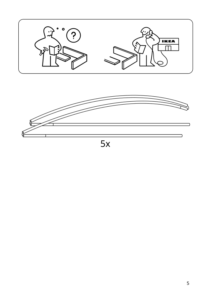 Assembly instructions for IKEA Eldfluga bed tent blue green | Page 5 - IKEA ELDFLUGA bed tent 105.421.15