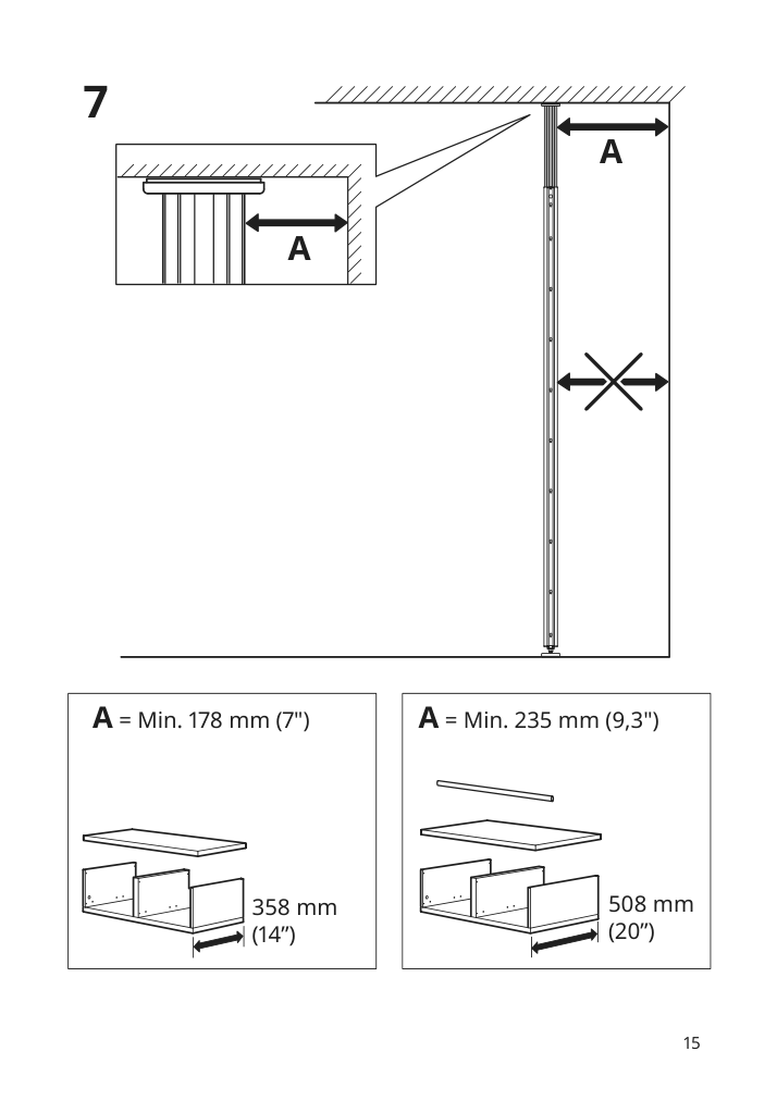 Assembly instructions for IKEA Elvarli post white | Page 15 - IKEA ELVARLI open storage combination 091.572.61