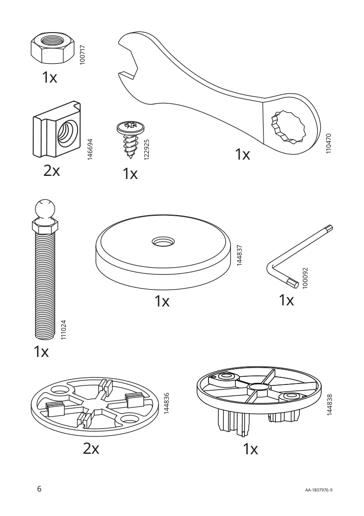 Assembly instructions for IKEA Elvarli post white | Page 6 - IKEA ELVARLI wardrobe combination 991.579.02